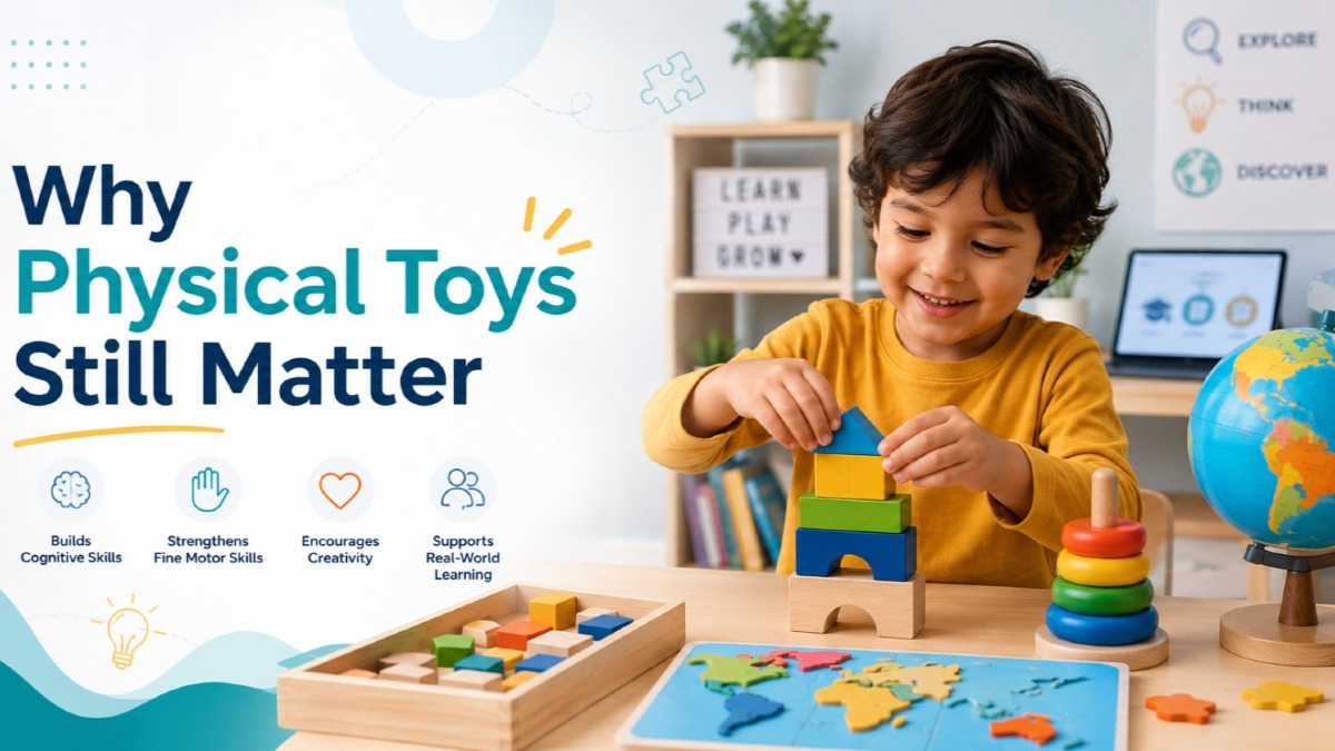 Why Physical Toys Still Matter in a Digital World
