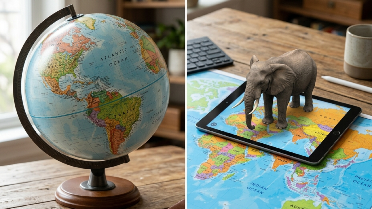 Physical Globes vs. Digital AR Maps: Which is Better? (2026)