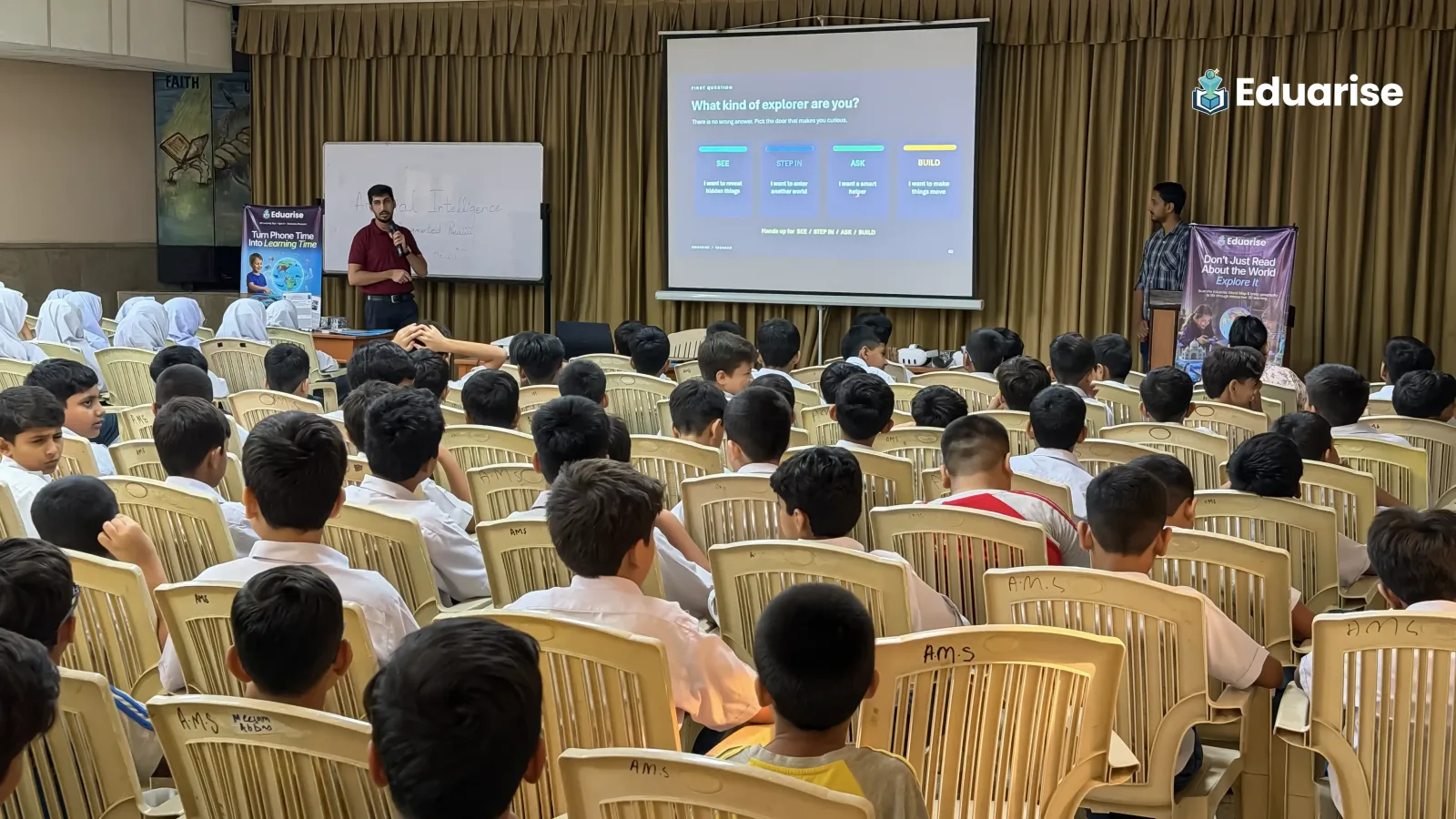 AL Murtaza School: Eduarise AR session