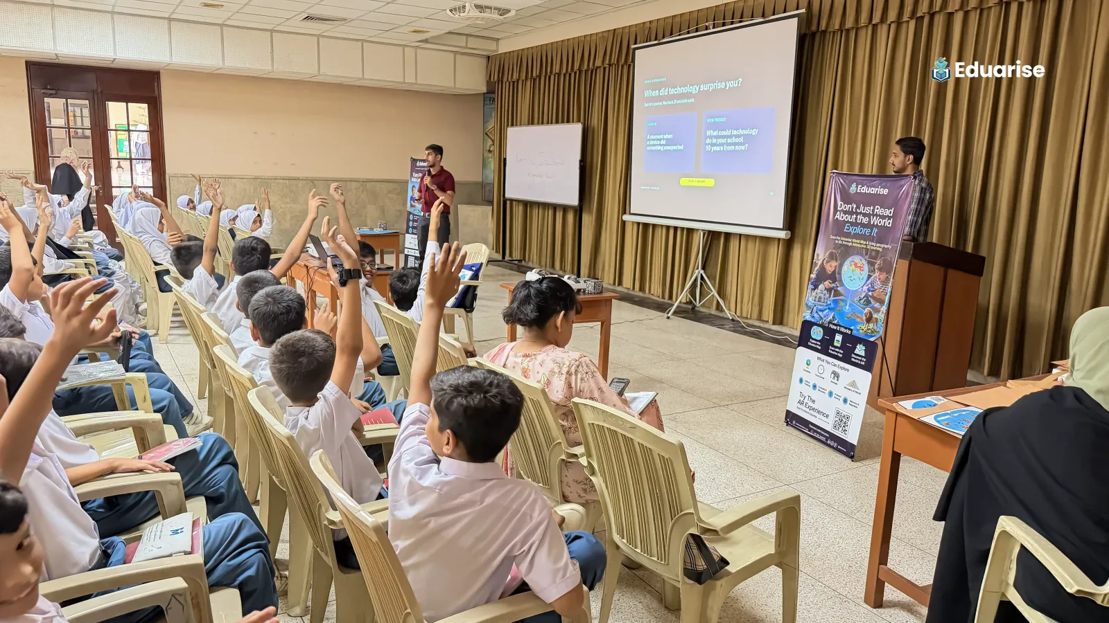 AL Murtaza School: Eduarise AR session