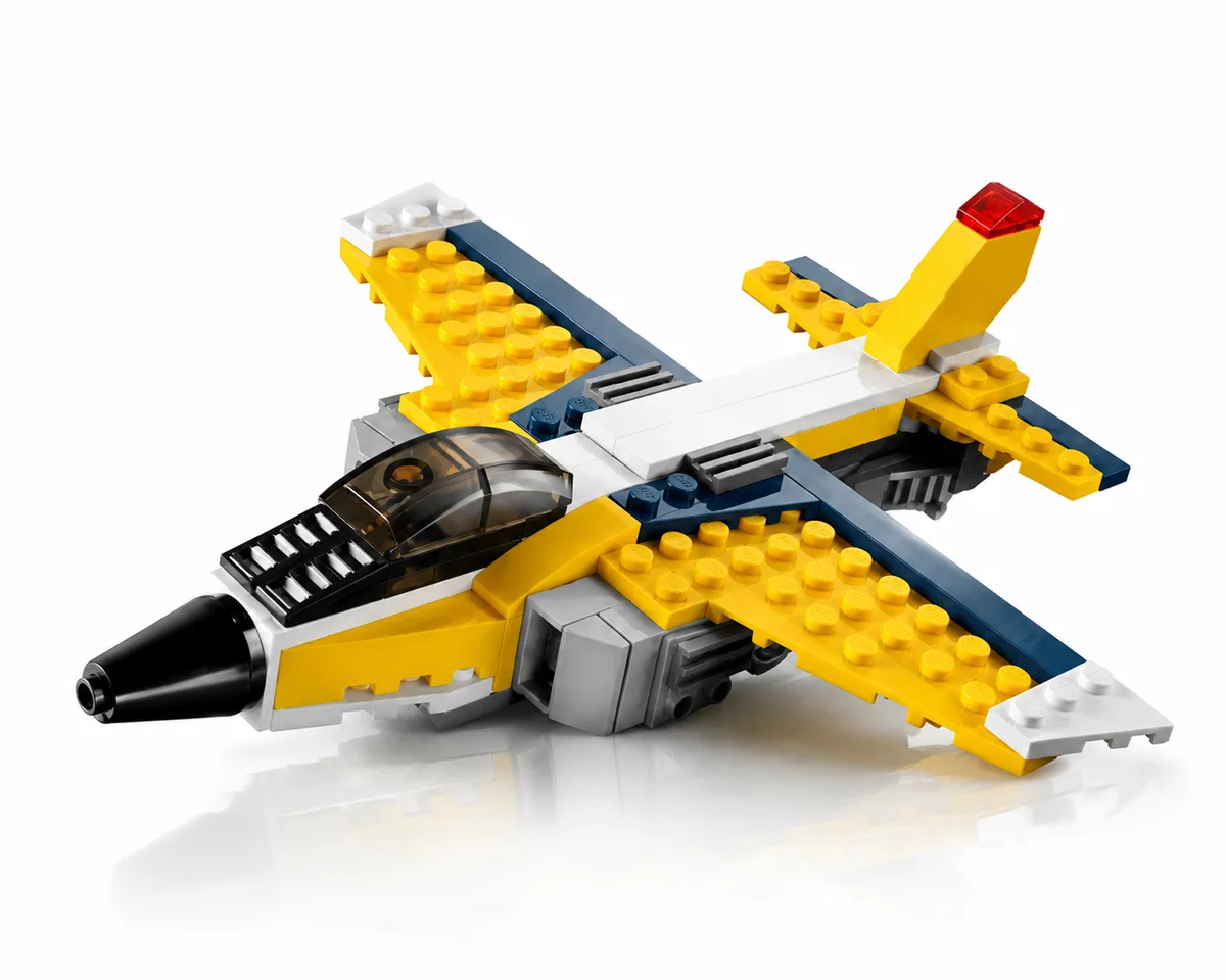 Architect Airplane Building Construction Blocks 3 Models 130 Pieces