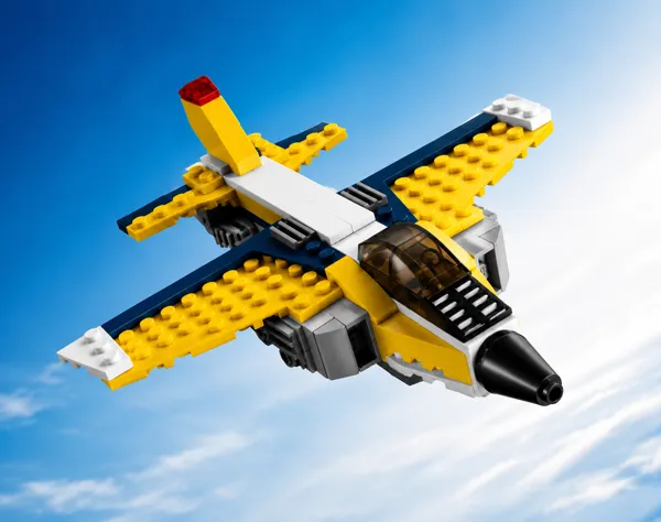 Architect Airplane Building Construction Blocks 3 Models 130 Pieces - Image 3