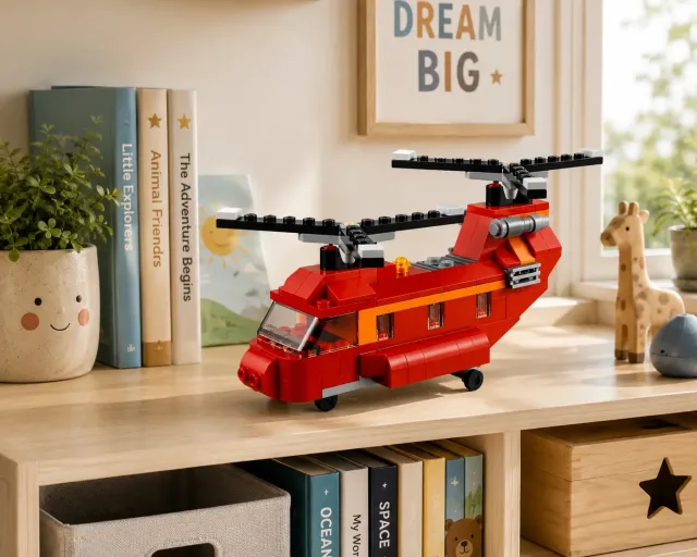 Architect Helicopter Building Blocks 3 Models 145 Pieces - Image 2