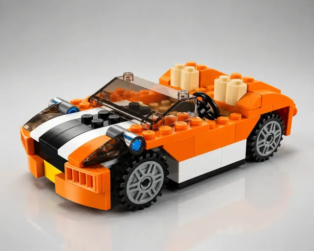 Architect Sunset Speeder Building Blocks 3 Models 119 Pieces