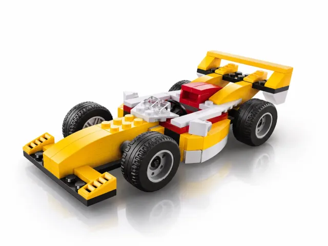 Architect Super Racer Building Blocks 3 Models 121 Pieces